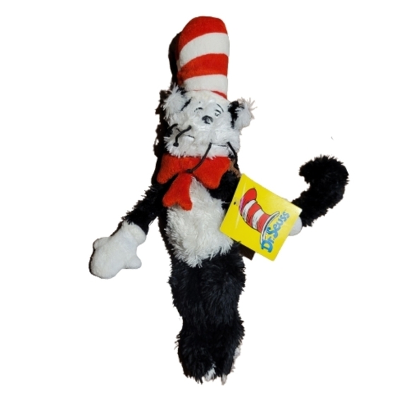 VINTAGE 2001 DR SEUSS CAT IN THE HAT plush stuffed animal - Picture 2 of 12